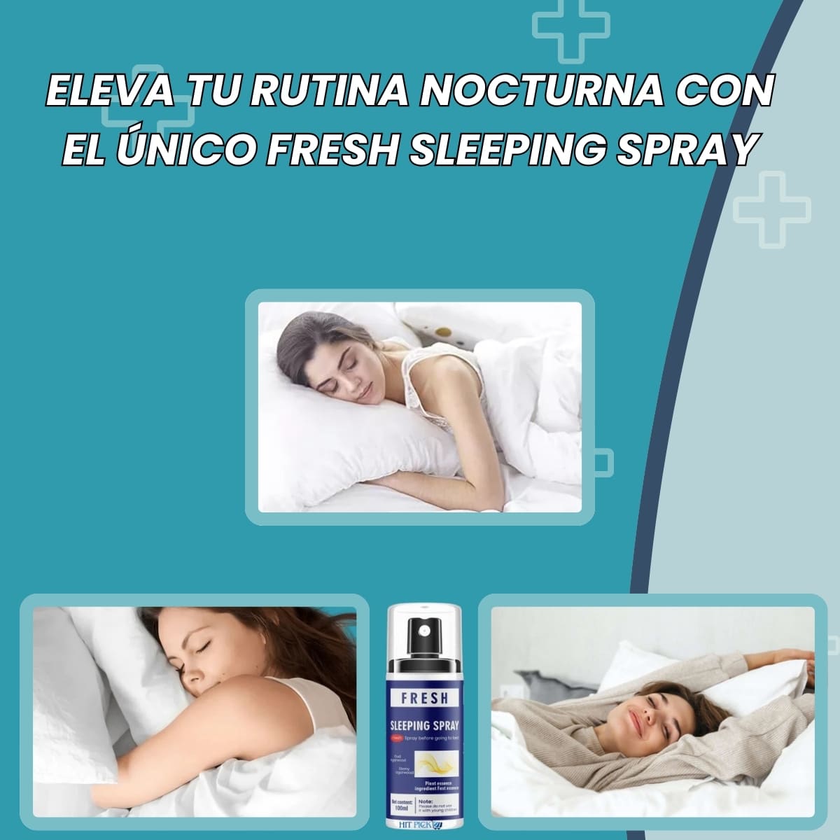 FreshSpray™ - Spray Sueño Seguro Concilia el Descanso que Mereces