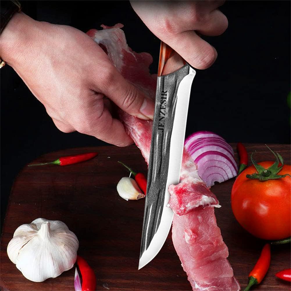 Cuchillo de Carnicero Serbio Forjado a Mano:  Lo que todo cocinero debe tener🔪👨🍳