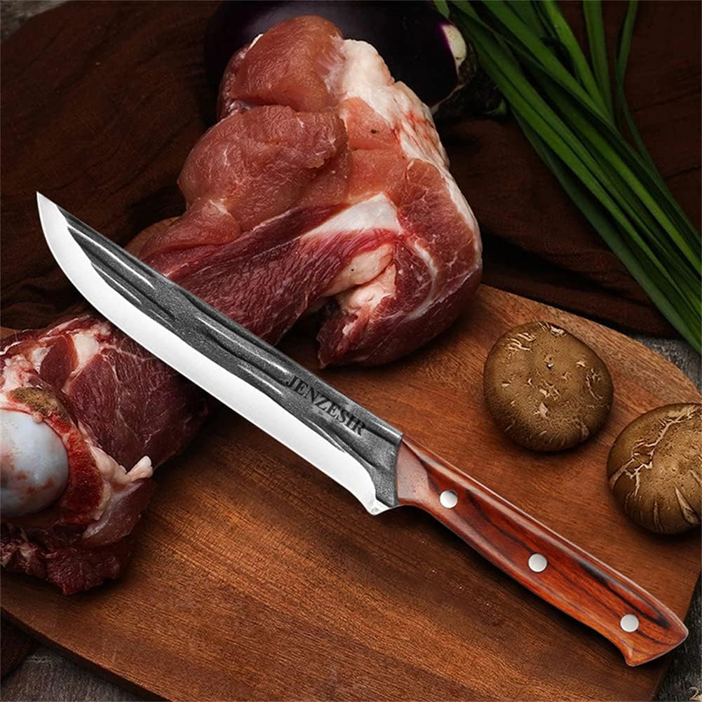 Cuchillo de Carnicero Serbio Forjado a Mano:  Lo que todo cocinero debe tener🔪👨🍳