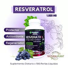 RESVERATROL x 100 Cápsulas 💊 | Juventud y potencia pura 🔥