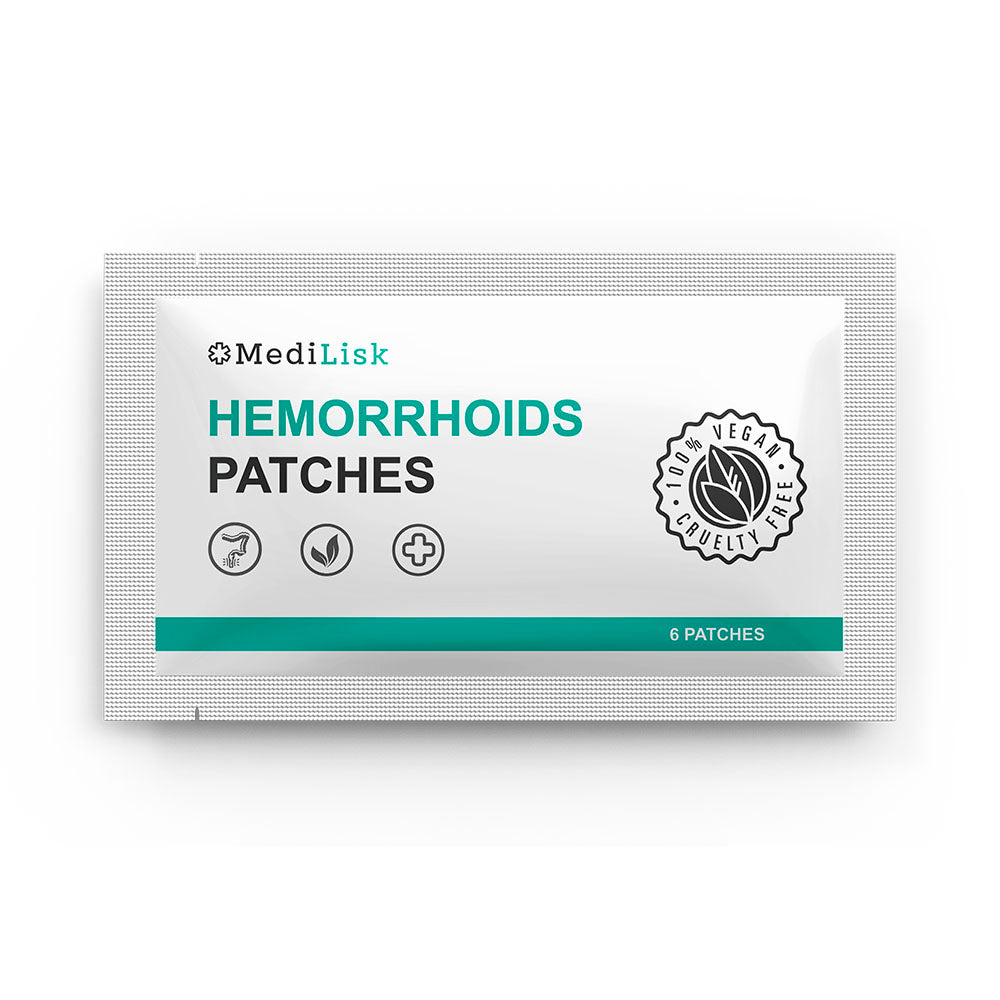 Parches para aliviar las hemorroides MediLisk™