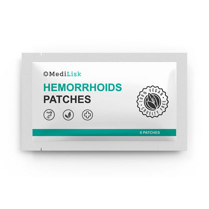 Parches para aliviar las hemorroides MediLisk™