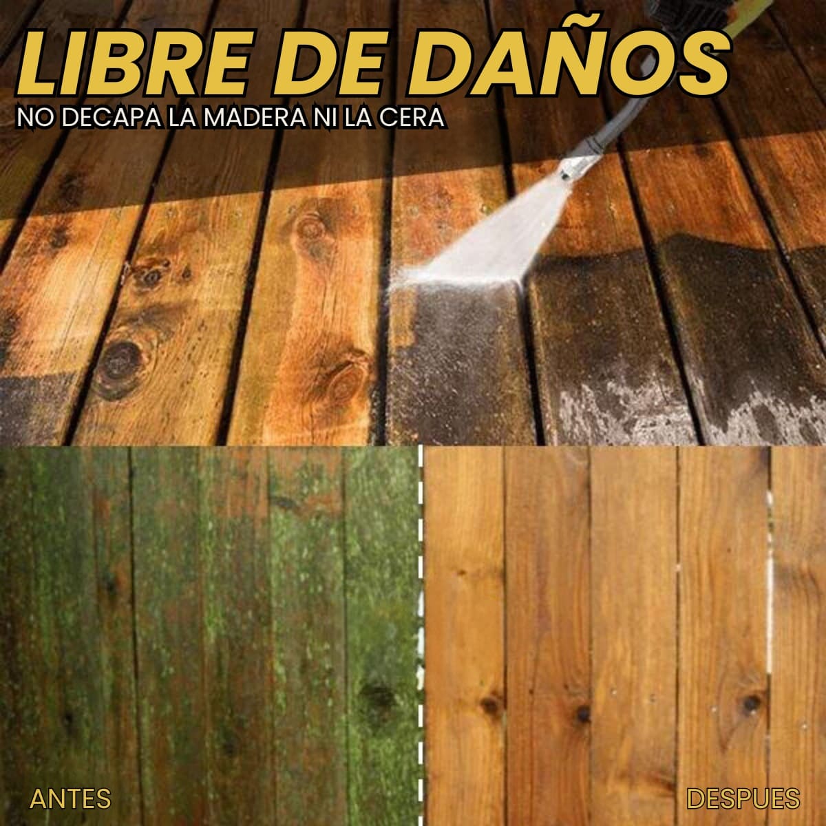 PowerWash Pro™ - Limpiador de Alta Presión 2 en 1