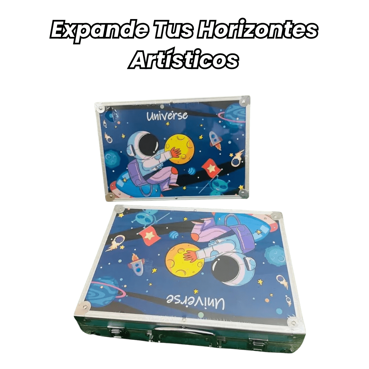 Maletín Con 145 Piezas De Arte ¡Despierta La Creatividad De Tu Pequeño!
