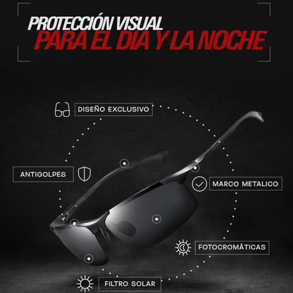 Lentes Polarizados Protección para el Dia y Noche