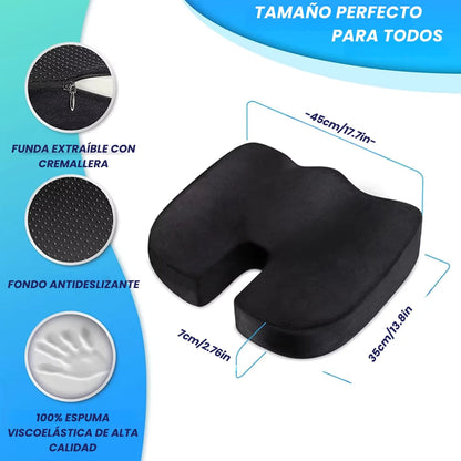 RelaxRest™ - Almohada de apoyo para cadera suave de primera calidad