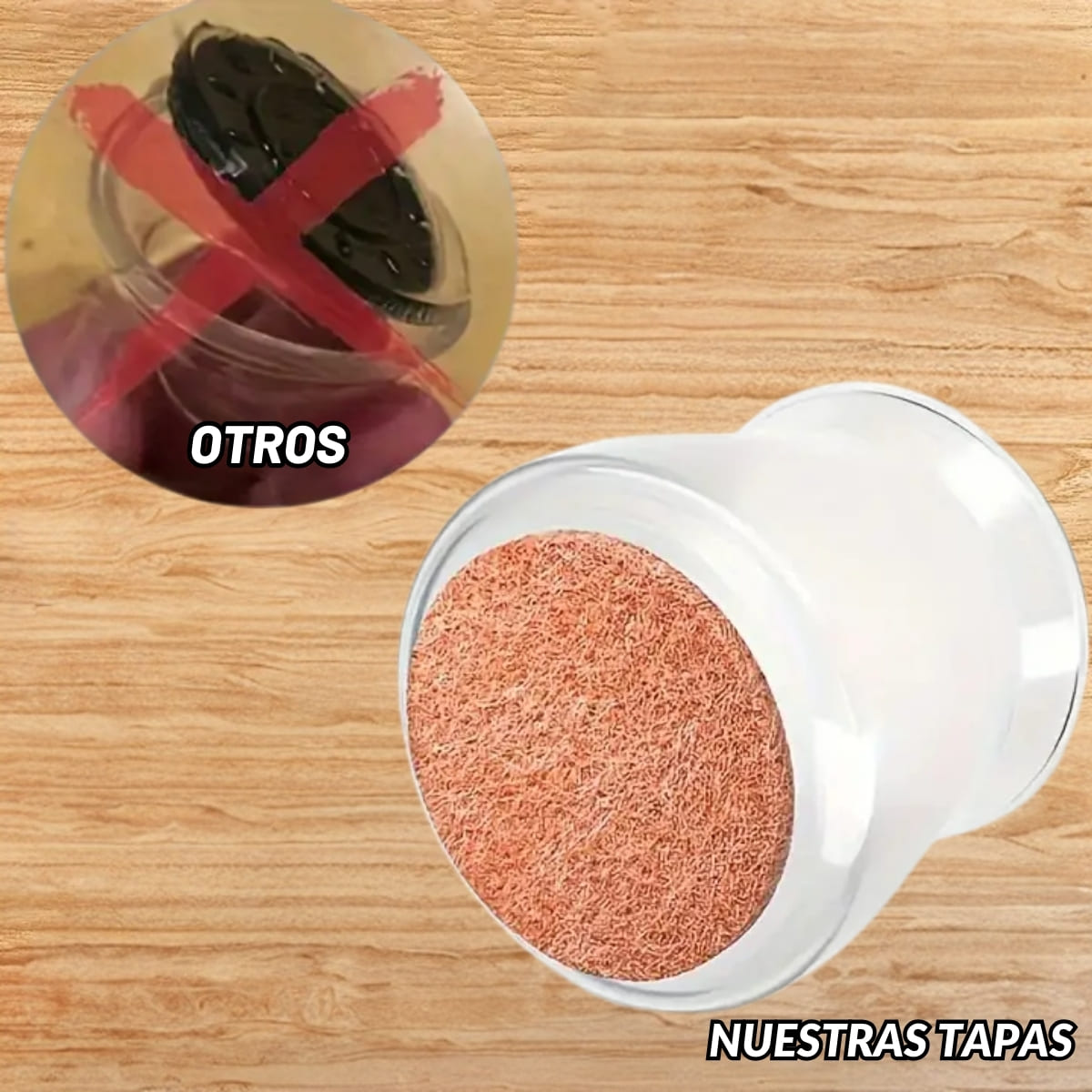Tapas Transparentes Protección Total para Patas de Muebles